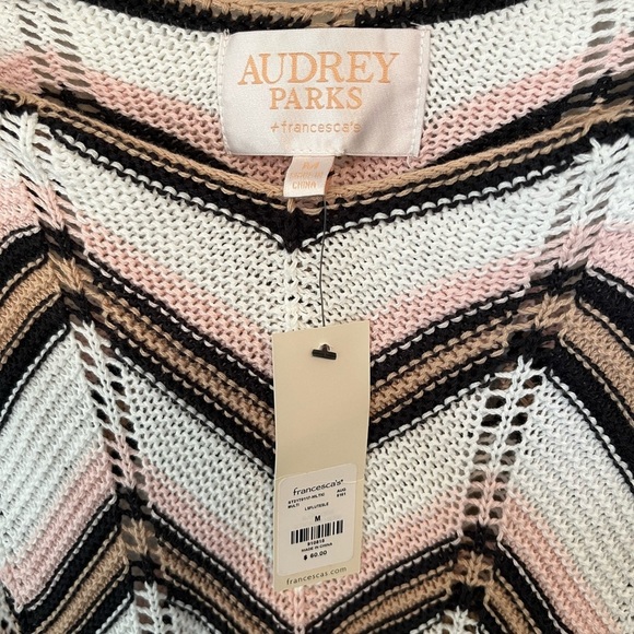 Lizbeth Chevron Pullover Sweater NWT - Picture 8 of 12